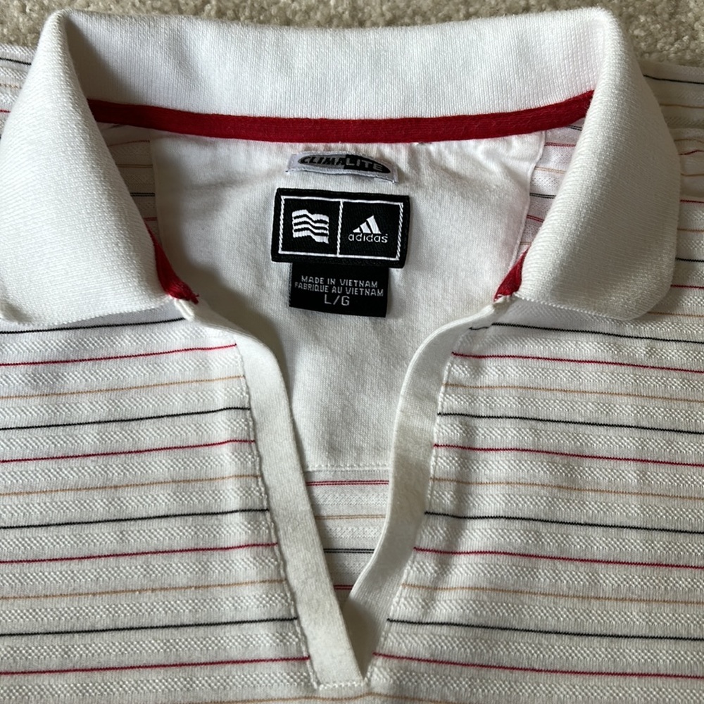 VTG Adidas Womens Polo L